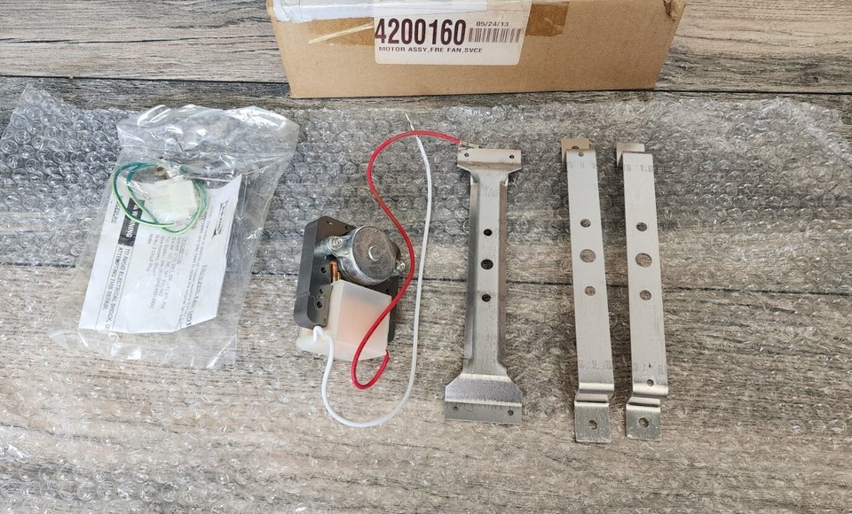 4200160 SubZero Factory OEM Refrigerator Evaporator Fan Motor Assembly