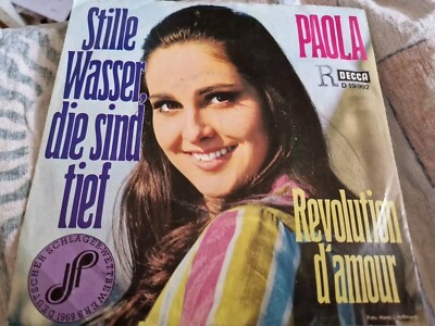 7'' - PAOLA - Stille Wasser die sind tief - DECCA 19 992 / 1969