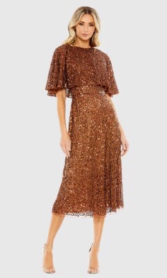 sequin midi dress size 16 Plus Size Leaf Sequin V-Neck Midi Tulle Dress Ever-Pretty Plus