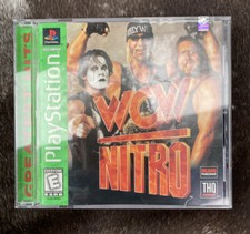 WCW Nitro Greatest Hits PlayStation 1 PS1 CIB With Manual