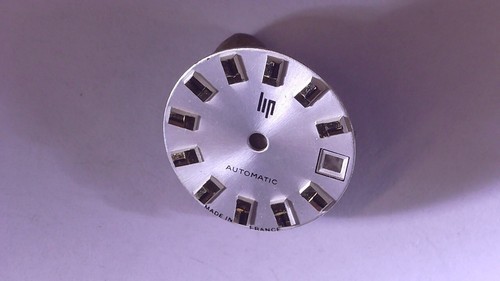 Cadran De Montre LIP Noir - Diamètre 18.60 Mm - Neuf Sans étiquette - Pour Montres Automatiques