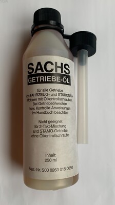Saxonette Getriebe Öl 250 ml für Verbrenner Motor Sachs Hercules S0002630150050
