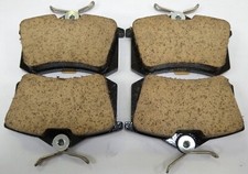 VW REAR BRAKE PADS SET BEETLE JETTA  253MM DISCS GENUINE PART 5C0698451E