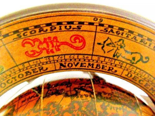 CARILLON SVIZZERO "ZODIAC / GLOBE MUSIC BOX" (SONG: DR. ZIVAGO) ~*MADE IN ITALY* - Picture 12 of 21