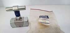 BALON N263-FF NEEDLE VALVE, RESILIENT SEAT, 1/4" FEMALE, 6000 PSI, NIB
