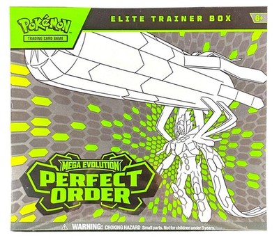 Pokemon Mega Evolution Perfect Order Elite Trainer Box #RWC