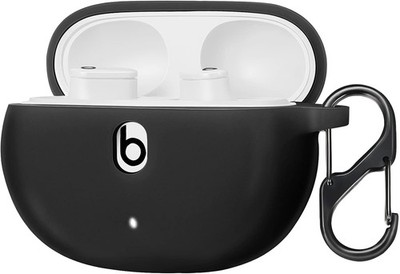 Silicone Case for New Beats Studio Buds Shockproof Earbuds Cover with Keychain