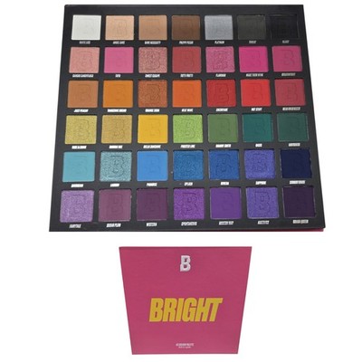BEAUTY BAY Bright 42 Color Eyeshadow Palette Highly Pigmented Matte Shimmer New