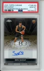 2025-26 Topps Chrome Ben Saraf Autograph Issue Rookies Auto PSA 10 #TAIR-BS
