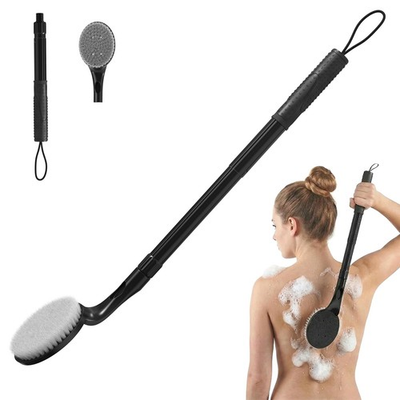 #ad Back Scrubber for Shower25quot; Long Handle Shower Brush for Body Exfoliator and... $25.32