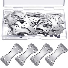 50 Pcs Bandage Clips, Metal Bandage Wrap Clips, Replaceable Fasteners, Storage