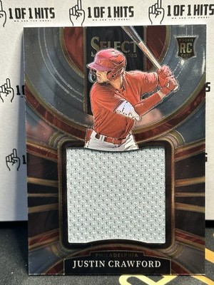 2023 Panini Select - Rookie Jumbo Swatch Justin Crawford #PJS-JC (MEM, RC)