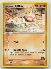 Team Magma's Baltoy 60/95 Team Magma vs Team Aqua Pokemon MP F336 on eBay