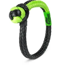 Bubba Rope 5/16"" NEXGEN GATOR-JAW SYN SHACKLE GREEN/BLACK
