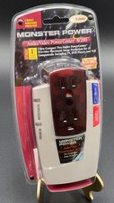 New Monster Power Audio/Video Power Center AV200 Stg 1 Surge Protector 2 Outlet
