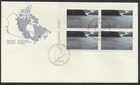 1986 #1084 $5 La Mauricie National Park FDC Plate Block Canada Post Cachet