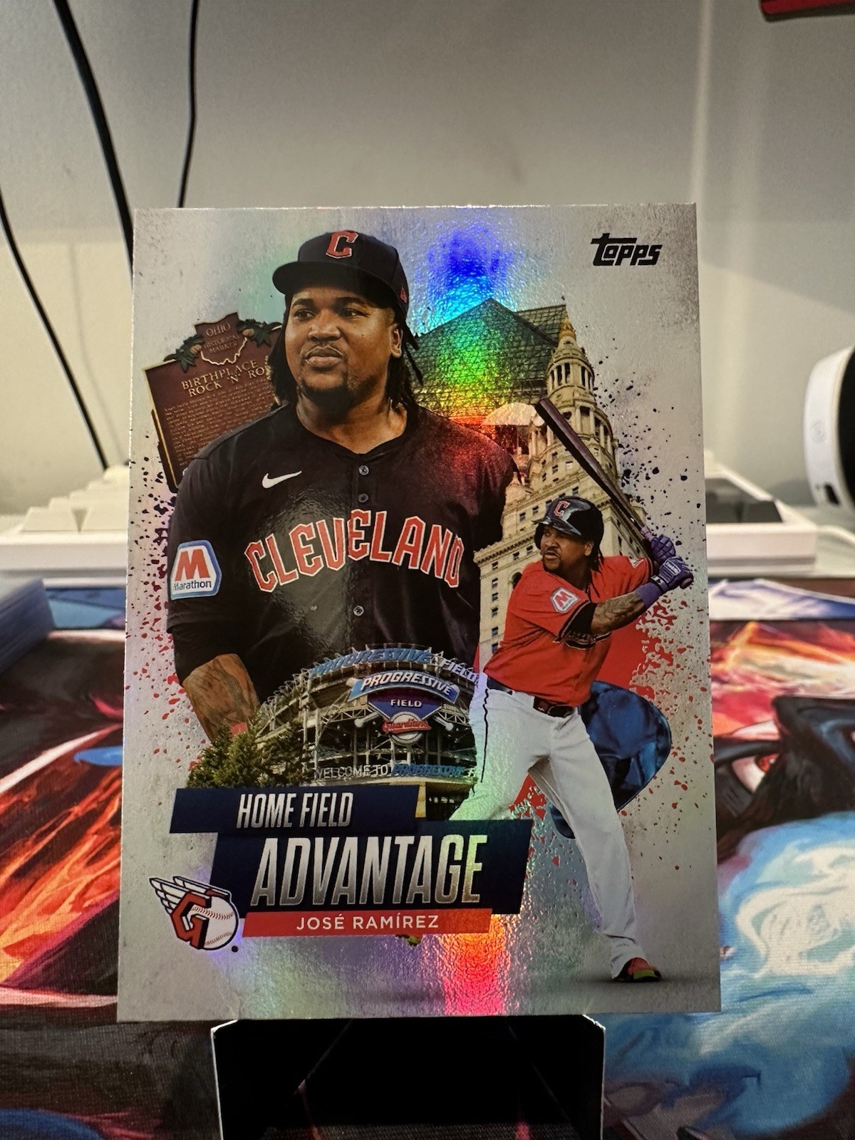2025 Topps Chrome Home Field Advantage Jose Ramirez #HA-27 Guardians