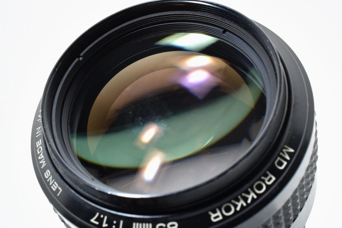 Minolta MC ROKKOR-PF 85mm f/1.7（整備品） Minolta Rokkor PF 85mm Camera Lenses for sale | eBay