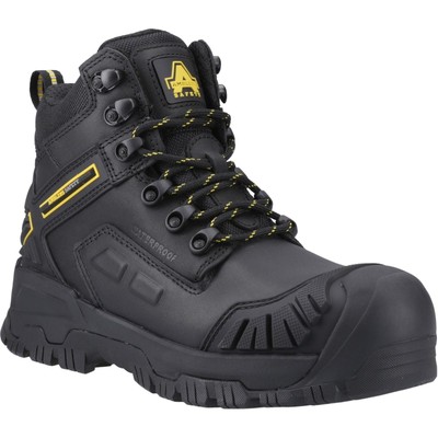 Amblers Safety Mary schwarz Leder weiblich Damen Sicherheitsstiefel