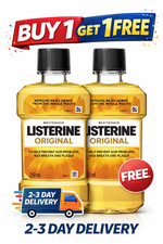 BUY 1 GET 1 FREE Listerine Original Mouthwash 250ml 3day delivery