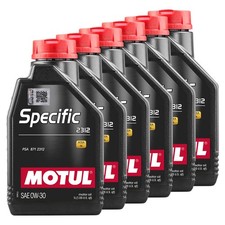 Motoröl Motul SPECIFIC 2312 0W-30 6 X 1 Liter für Citroen Hyundai KIA Peugeot
