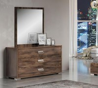 Set Kommode Spiegel Kommoden Garnitur Gruppe Holz Schlafzimmer Design Schrank