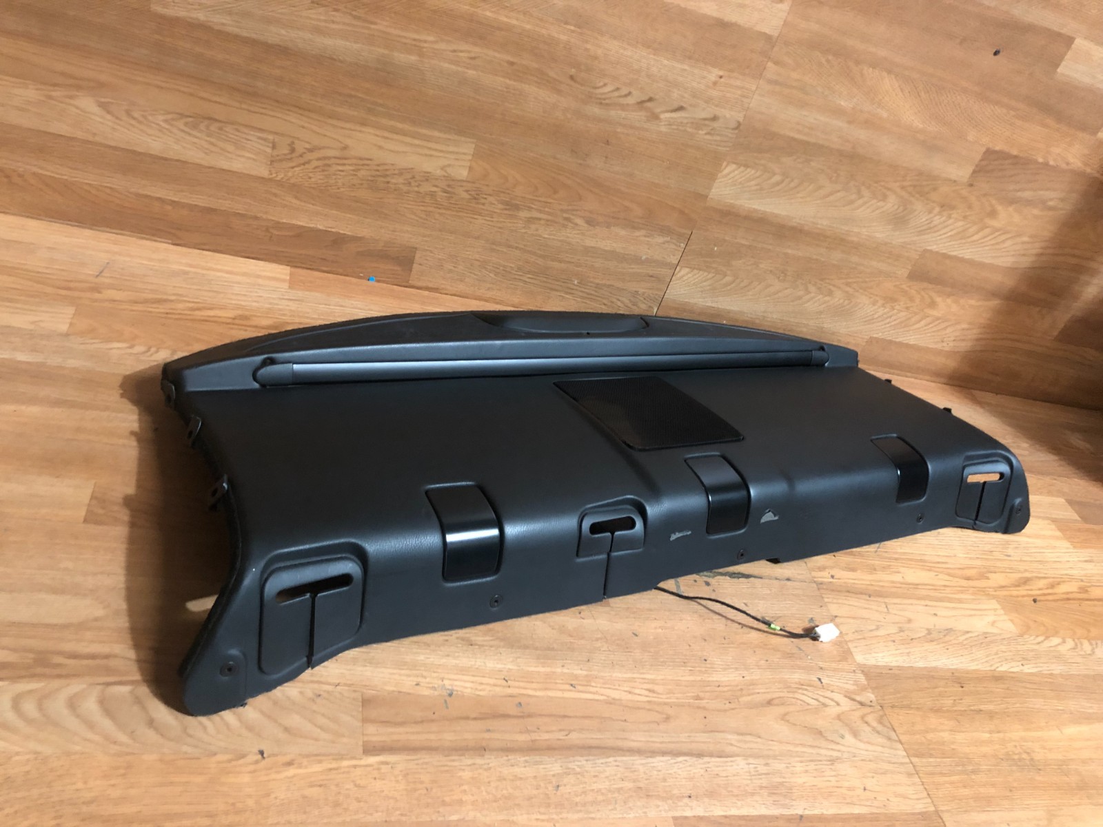 MASERATI QUATTROPORTE M139 OEM REAR DASH DECK SHELF PANEL WITH CURTAIN OPT 04-13