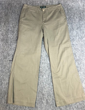 LRL Lauren Jeans Co Ralph Lauren Women  s Khaki Chino Pants Size 8