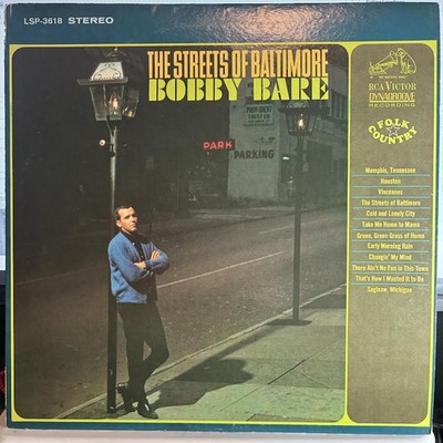 Bobby Bare - The Streets Of Baltimore (VINYL) - COUNTRY / USED *VERY GOOD+*