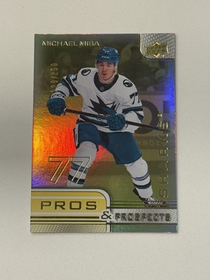 2025-26 UPPER DECK EXTENDED MICHAEL MISA /250 GOLD PROS & PROSPECTS ROOKIE