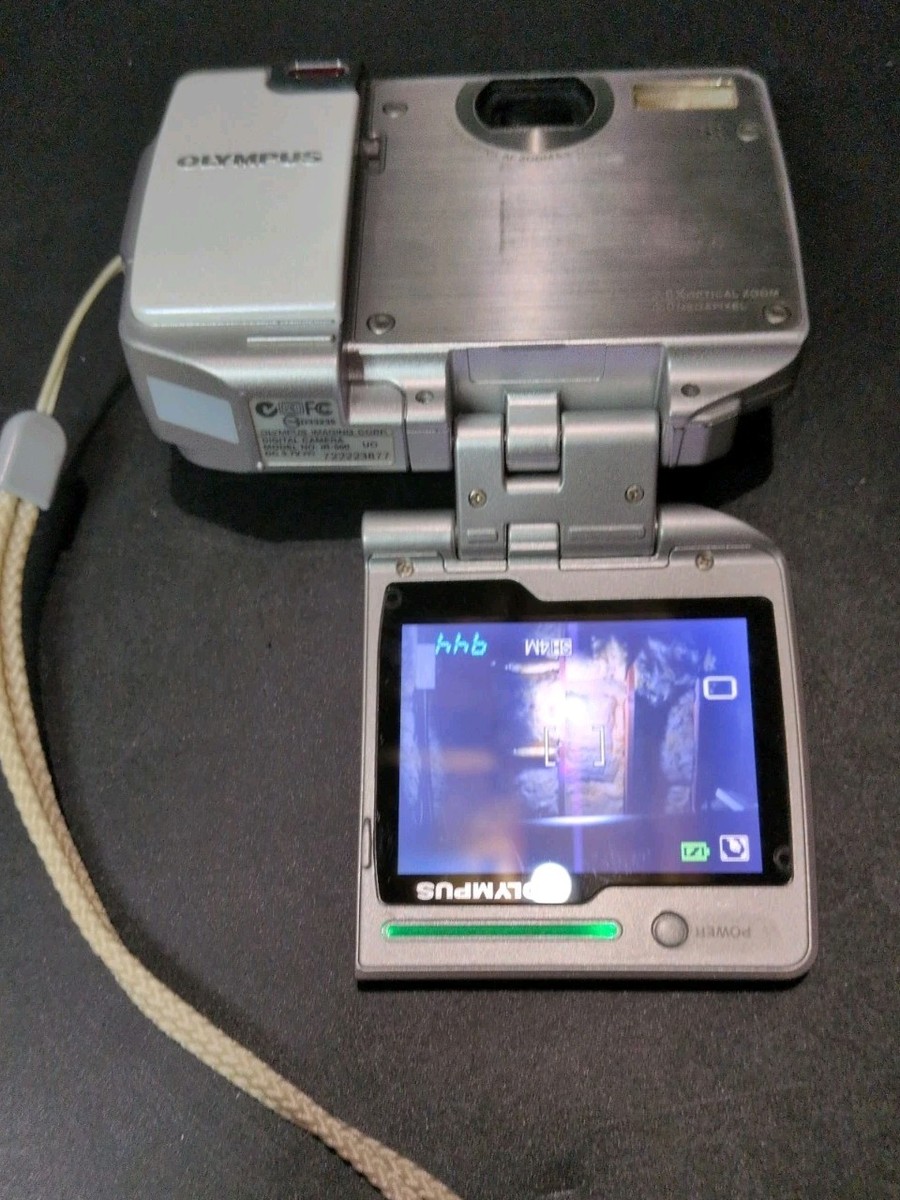 Olympus i:robe IR-500 4.0MP Digital Camera - Silver for sale