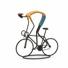 Nordische Kunstfigur Geschenkidee Fahrrad Dekofigur Modern f&uuml;r Wohnzimmer, Flur