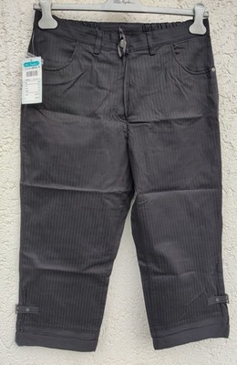 Ulla Popken women's 3/4 pants, black, size 42 new!!