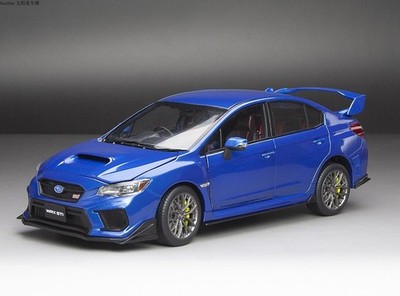 Sunstar 1/18 Subaru WRX Sti 2018 Edition - Blue car model | eBay