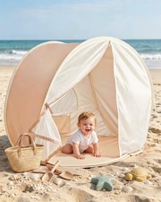 Baby Beach Tent, Pop Up Baby Tent with UV Protection, 37"x29"x33" Baby Sun Sh...
