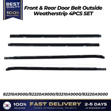 ⭐Genuine⭐ Front & Rear Door Belt Outside Weatherstrip 4PCS SET for Kia Sedona