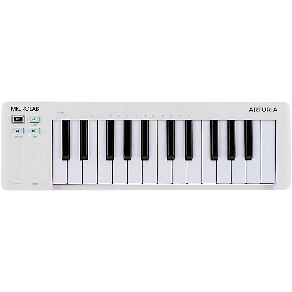 MIDI-контроллер Arturia MicroLab mk3 Белый 10690₽
