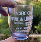 Pacific Coast Wine & Liquor Co. Shot Glass. Los Angeles, California.  — photo 1
