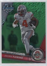 2023 Bowman U Chrome Green Lava Refractor 35/99 Julian Fleming #109 2qw