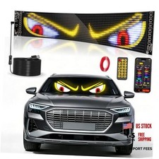 Devil Eyes Light for Windshield, 23.42''x4.72'' Car Eyes Animated led with