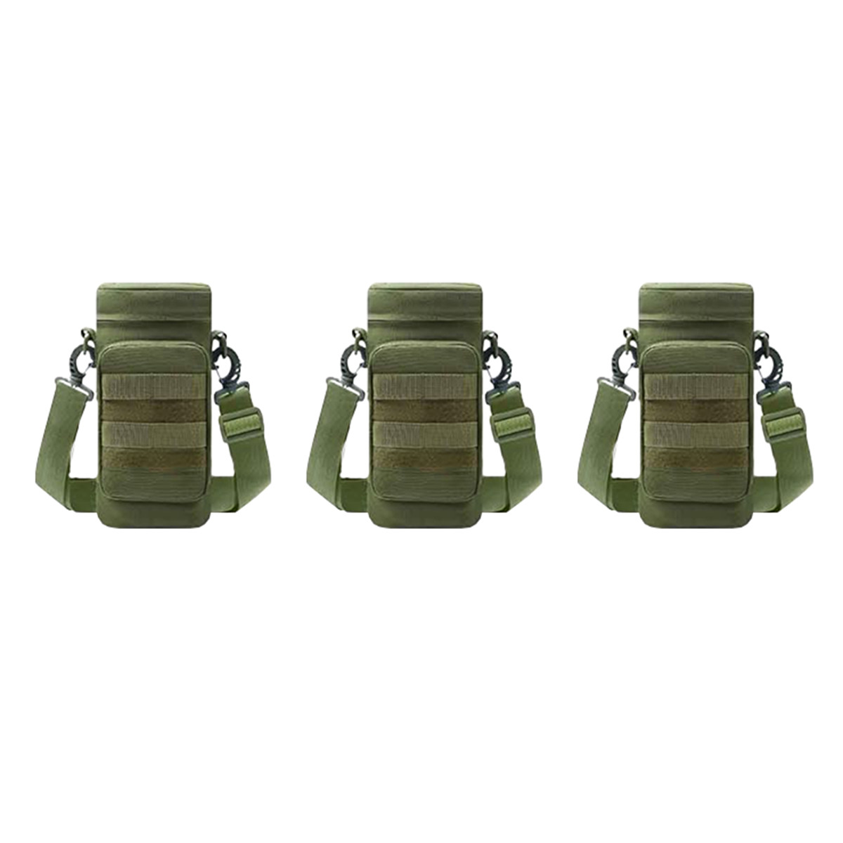 Pouch Holder Tactical Hiking Kettle Gear Molle Pack Bag Us