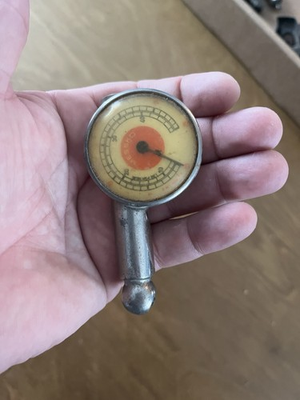 #ad Messko Red Dot Tire Pressure Guage Made In Germany $129.75