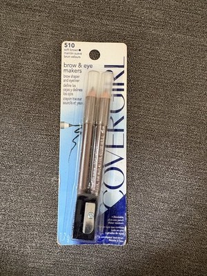 Covergirl Easy Breezy Brow Fill + Define Eye Brow Pencils #510 Soft Brown