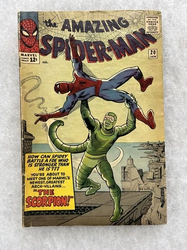 Amazing Spider-Man #20 1965 Marvel 1st app. Scorpion G+ - VG-