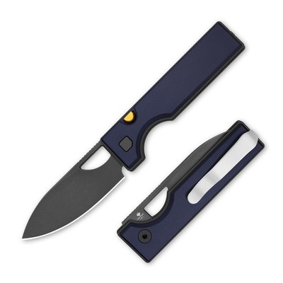 Kizer Little Ringbo Folding Pocket Knife AEB-L Blade Aluminum Handle V3708A3