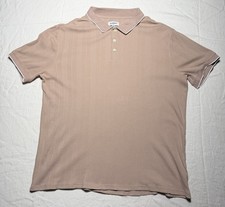 Goodfellow  Co Polo Shirt, Peach Men  s XL