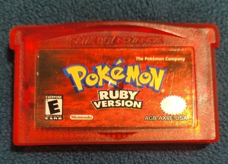 Pokemon: Ruby Version (Nintendo Game Boy Advance, 2003) Authentic Bad Battery
