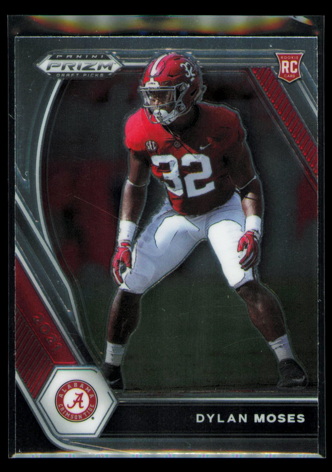 2021 Panini Prizm Draft Picks Collegiate #140 Dylan Moses