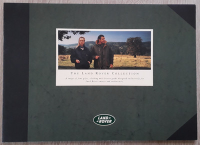 Land Rover Sammlung Zubehör Prospekt um 1994 - Geschenke Kleidung Freizeit