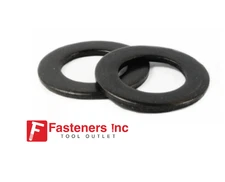 Stainless Steel Black Oxide AN Style Flat Washer (Choose Size & Qty)